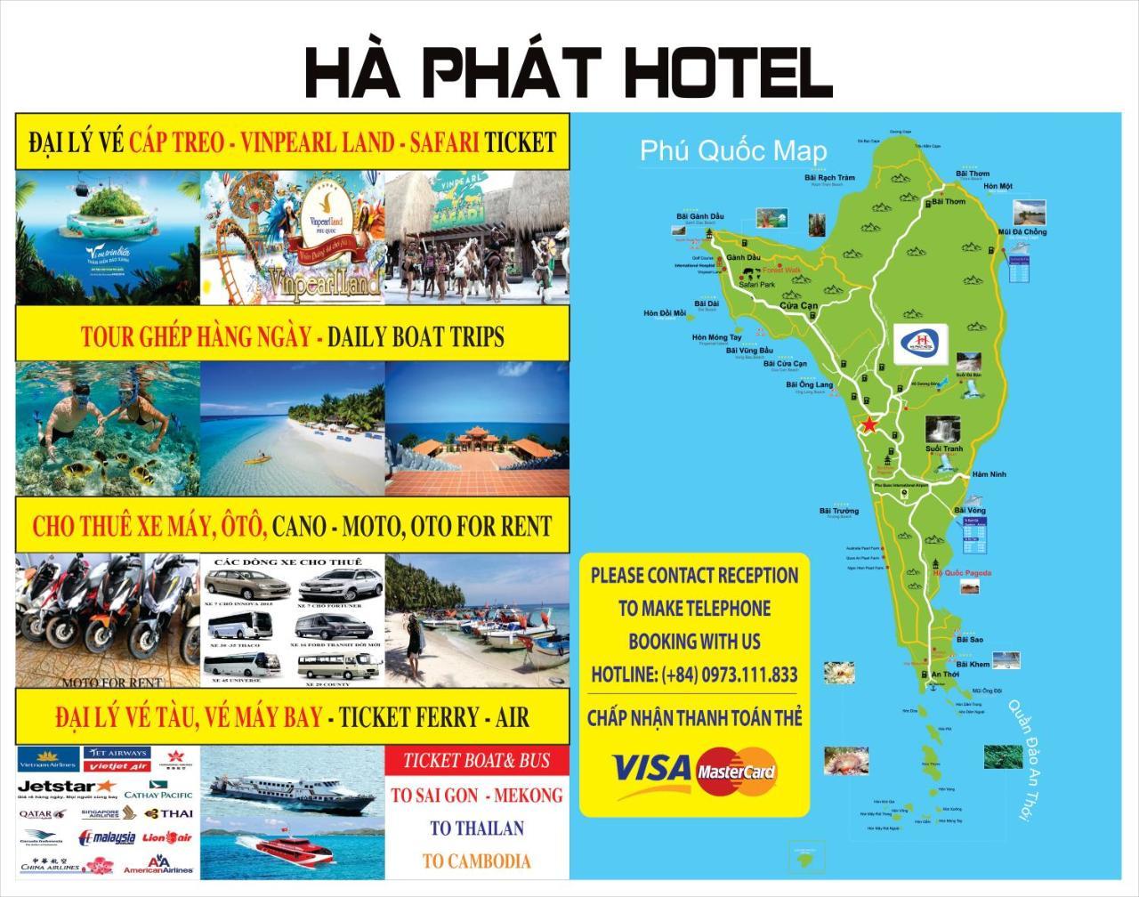 Ha Phat Hotel Duong Dong  Zewnętrze zdjęcie